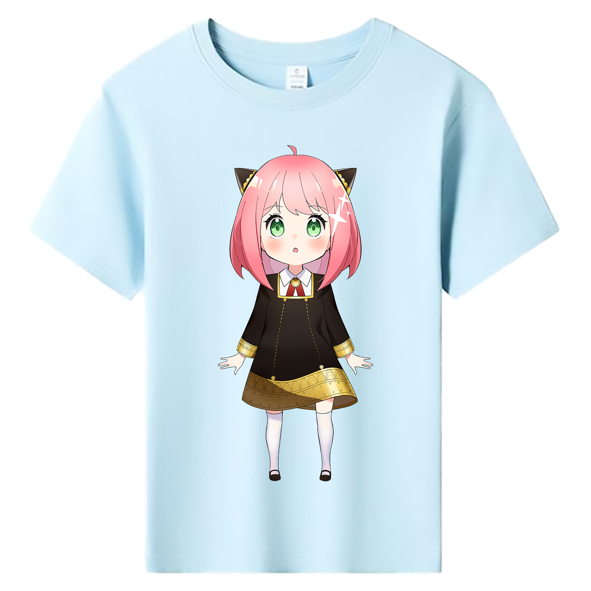 （画像用） SPY×FAMILY间谍家家酒 綿100％キッズTシャツ（フロントプリント）